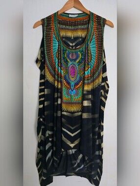 Ultra Rare! Camilla Bakora Caped Tunic - Size OS